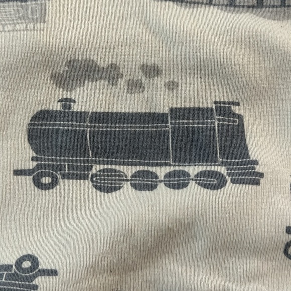 Train short sleeve snug jammies - Picture 3 of 5